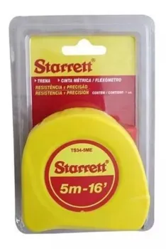 Trena 5 Metros Mm/pol. Profissional De Bolso Starrett - Foto 2
