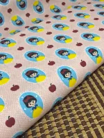 TECIDO TRICOLINE  BRANCA DE NEVE 