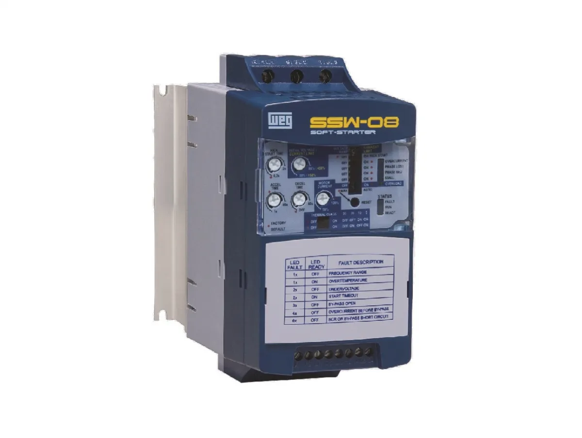 Soft Starter Ssw08 24a Weg 7,5CV 110V / 15CV 220V - 10874521