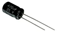 CAPACITOR ELETROLITICO 470UFX25V