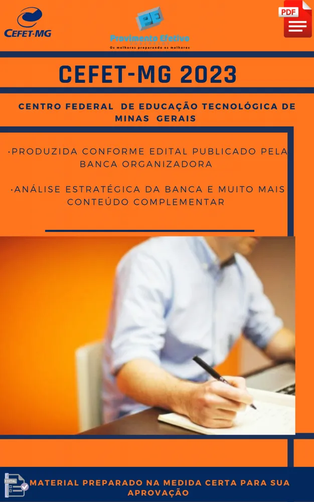 Apostila CEFET MG Assistente Administração Prova 2023