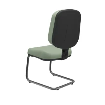 Cadeira  Aproximação Operativa Plus Diretor Base Sky Preta - Foto 2