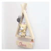 Girafinha - Menina - Cabana - Porta Maternidade - Foto 4