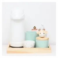 Kit Higiene - 6 peças - Poá - Girafa