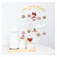 Kit Raposa - Móbile + Kit Higiene  - Foto 4