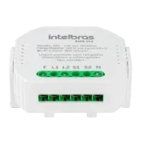 Interruptor Inteligente Smart IZY Controlador de Cargas Wifi 1/1 EWS 211 Branco Intelbras