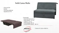 Sofá Cama Malu sem braço 1.10 mt - Foto 8