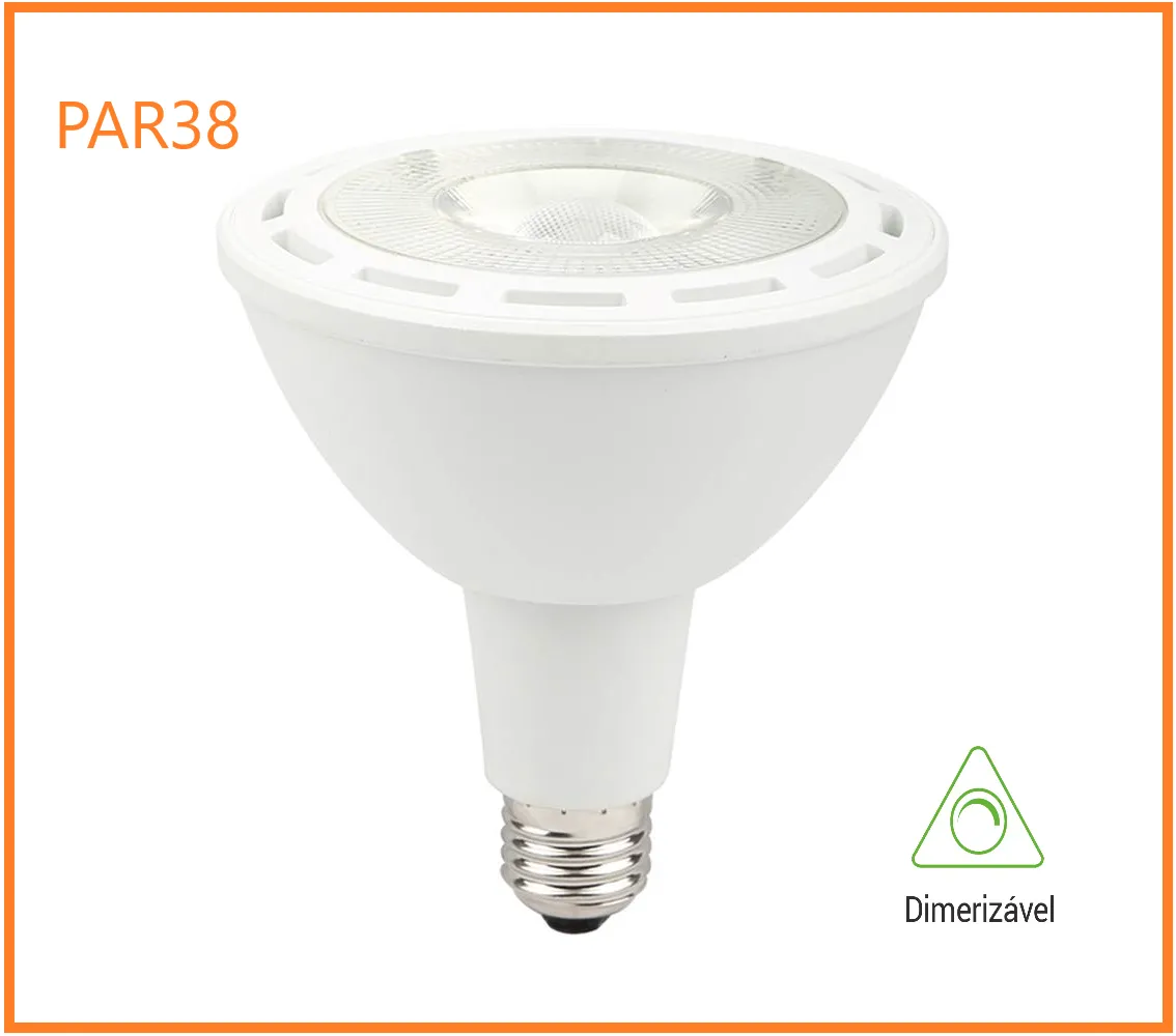 Lampada Led DIMERIZAVEL Par38 14w Bivolt 