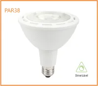 Lampada Led DIMERIZAVEL Par38 14w Bivolt 