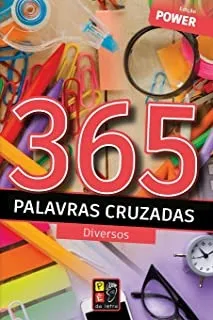 365 PALAVRAS CRUZADAS -  DIVERSOS POWER (PRODUTO USADO - MUITO BOM)