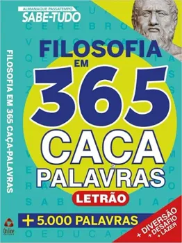 ALMANAQUE PASSATEMPO SABE TUDO 365 CAÇA PALAVRAS: FILOSOFIA (PRODUTO NOVO)