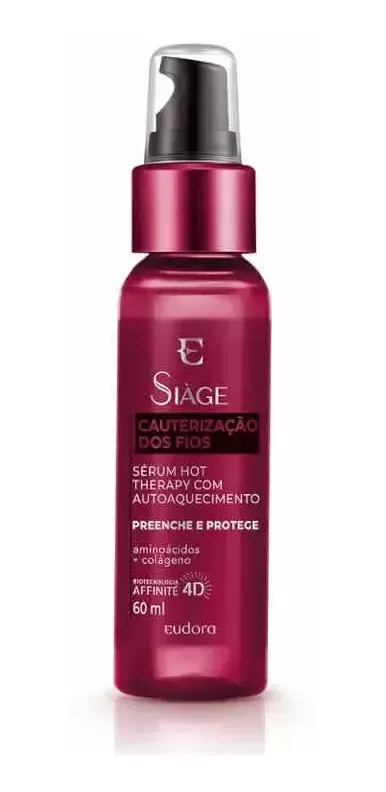 Sérum Capilar Siàge Hot Therapy Cauterização dos Fios 60ml