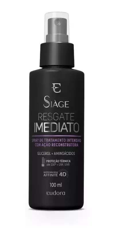 Spray Capilar Siàge Resgate Imediato 100ml
