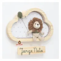 Leão - 2 balões - Nuvem G - Porta Maternidade - Foto 4