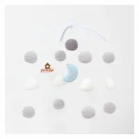 Móbile Lua + Nuvens + Bolinhas