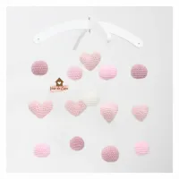 Móbile -  Bolinhas + Corações