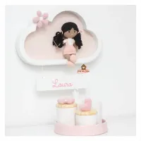 Kit - Enfeite Boneca + Kit Higiene 5 peças  - Foto 2