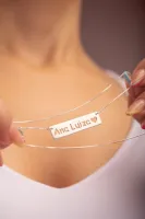 Colar de prata placa com nome - CO202 - Foto 3