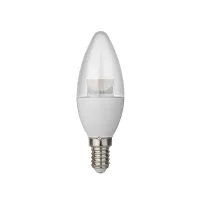 Lampada led Vela transparente 4W biv - Foto 3