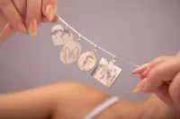 Pingente de prata 950 - FOTOGRAVAÇÃO - oval - PFG300 - Foto 3