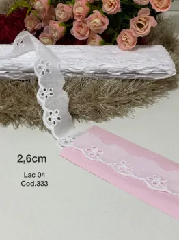   BORDADO DE ALGODÃO CAL.04 