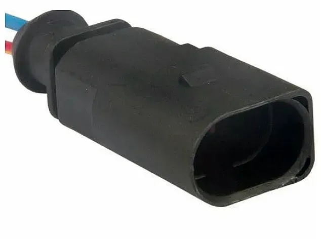 Conector Chicote 2 Vias Macho do Sensor de Detonação VW Gol / Sensor Pressão Óleo VW / AUDI