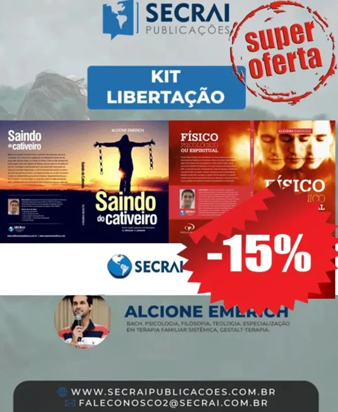 KIT DE LIVROS - Serie Libertação - 15% de desconto  Imagem