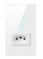 Espelho placa 1 tomada + 2 Interruptor Inteligente SMART Wi-Fi CASA INTELIGENTE - Foto 16