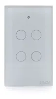 Espelho placa 2 tomada + 4 Interruptor Inteligente SMART Wi-Fi CASA INTELIGENTE - Foto 14