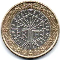 França - 1999 - 1 Euro