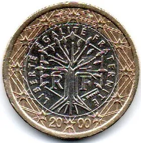França - 2000 - 1 Euro