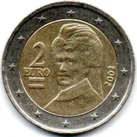 Áustria - 2002 - 2 Euro