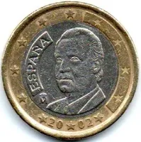 Espanha - 2002 - 1 Euro