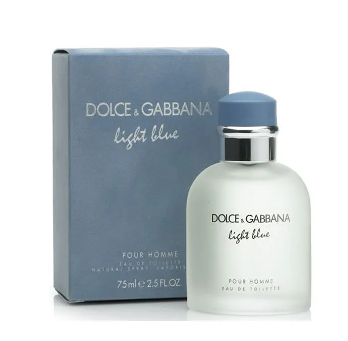 Perfume Dolce Gabbana Light Blue Pour Homme Masculino Eau de Toilette – 75 ml
