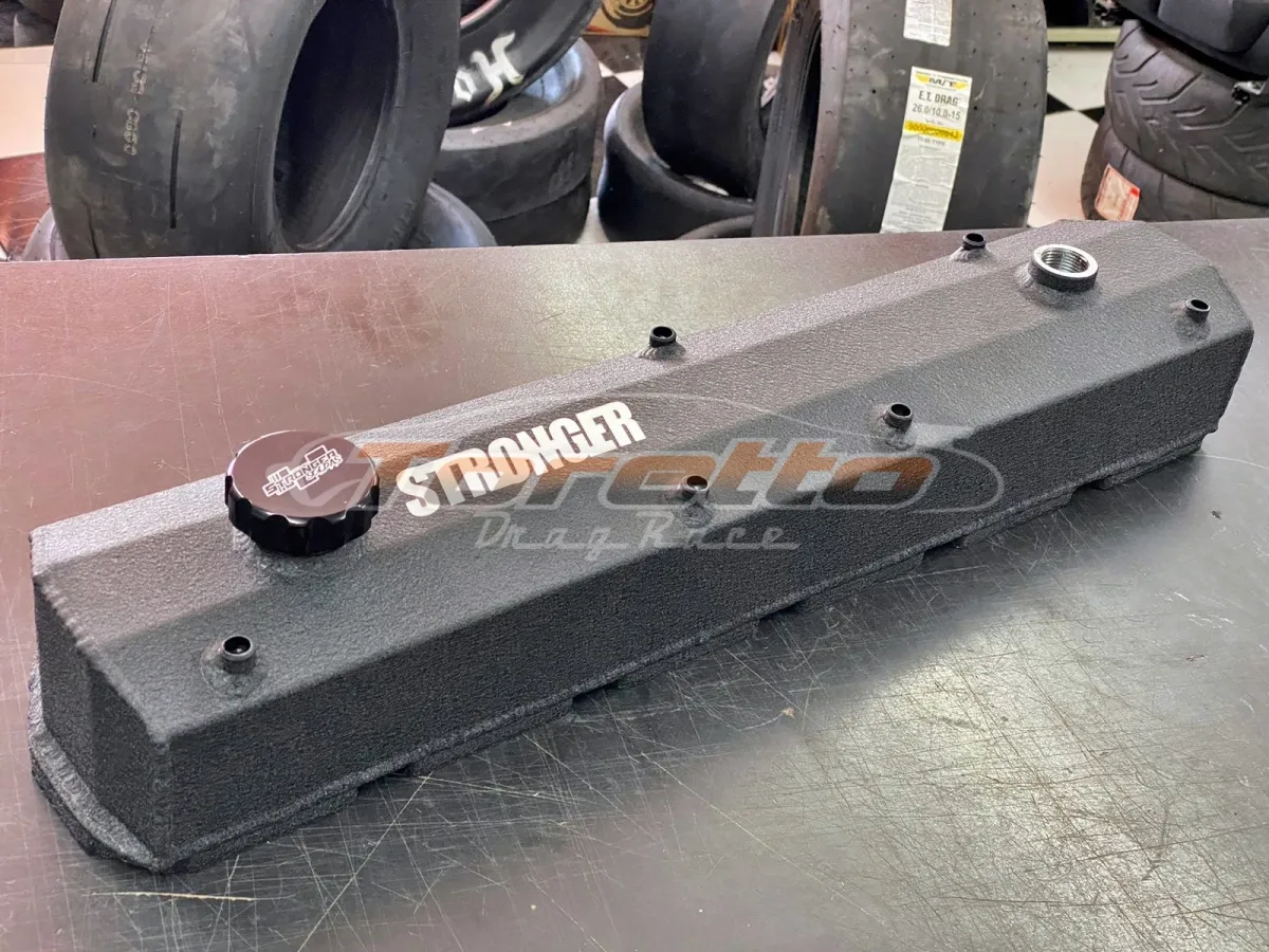 Tampa de Válvulas GM Opala 6cil em Aluminio (PRETA)