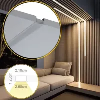 Perfil de LED flexivel Alumínio - Foto 22