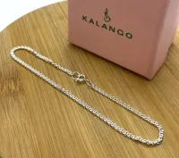 Pulseira de prata grumet fininha - PUL22