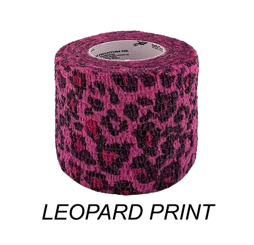 Bandagem Elástica Phanton HK 5 cm - Pink Leopardo (Leopard Print) Imagem