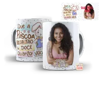 Caneca Personalizada Que a Páscoa Seja Tão Doce Quanto Você