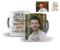 Caneca Personalizada Que a Páscoa Seja Tão Doce Quanto Você - Foto 2