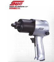 Chave De Impacto 1/2'' 88kfgm Pneumatica Snap-on SUNB-231 - Foto 3