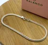 Pulseira de prata -Trançada - PUL32 - Foto 2