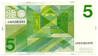 Holanda - 5 Gulden - Cédula Estrangeira - MBC/Sob - Foto 2