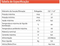bomba pressurizadora Jet Comfort Inverter 40 monofásico 220v- DANCOR - Foto 3