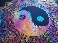 Colcha Yin Yang Lótus - Foto 3