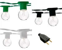 Festão Cordão para 50 Lampadas E27 50 Metros varal de luz  - Foto 6