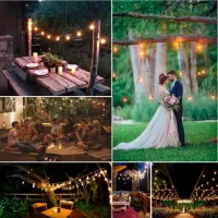 Festão Cordão para 100 Lampadas E27 100 Metros varal de luz - Foto 6