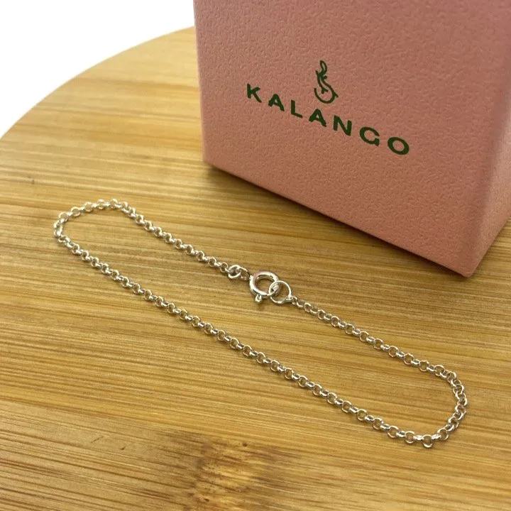 Pulseira de prata 950 - Elo Português - PUL37