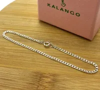 Pulseira de prata Grumet Fininha - PUL39