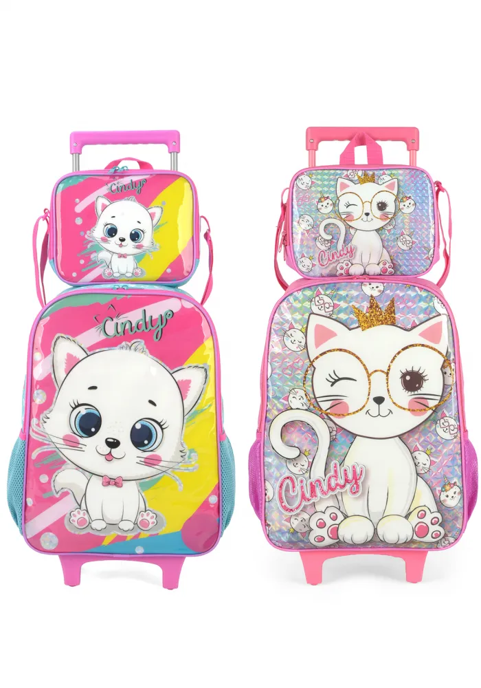 Kit mochilete com lancheira térmica Cindy Luxcel 2023 Imagem
